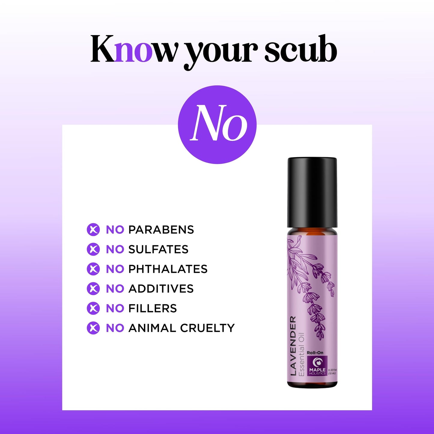 Lavender Essential Oil Roll-On - Calming Aromatherapy for Sleep & Relaxation