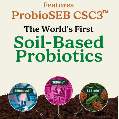 Best Days Formula | 5-in-1 Gut Support with Soil-Based Probiotics | Law Of Nature | 60 Capsules