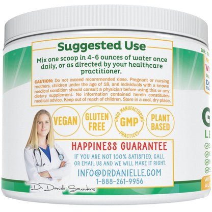 Doctor Danielle Gut Assist – Doctor Formulated Gut Lining & Digestive Support Powder