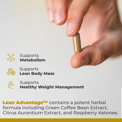 Premier Research Labs Lean Advantage: Green Coffee Bean Extract for Weight Loss - 90 Capsules