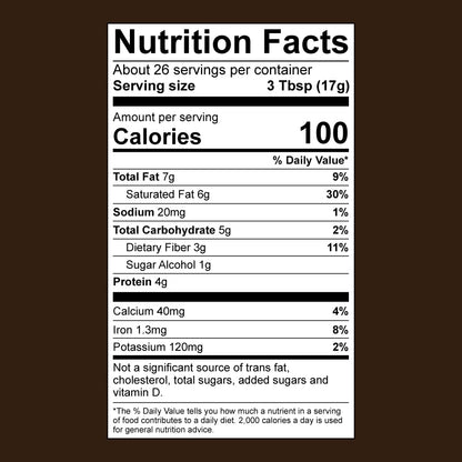 Left Coast Performance MCT Oil Powder with Acacia Fiber & Collagen Peptides – Sugar-Free Keto Chocolate Creamer, 16 oz