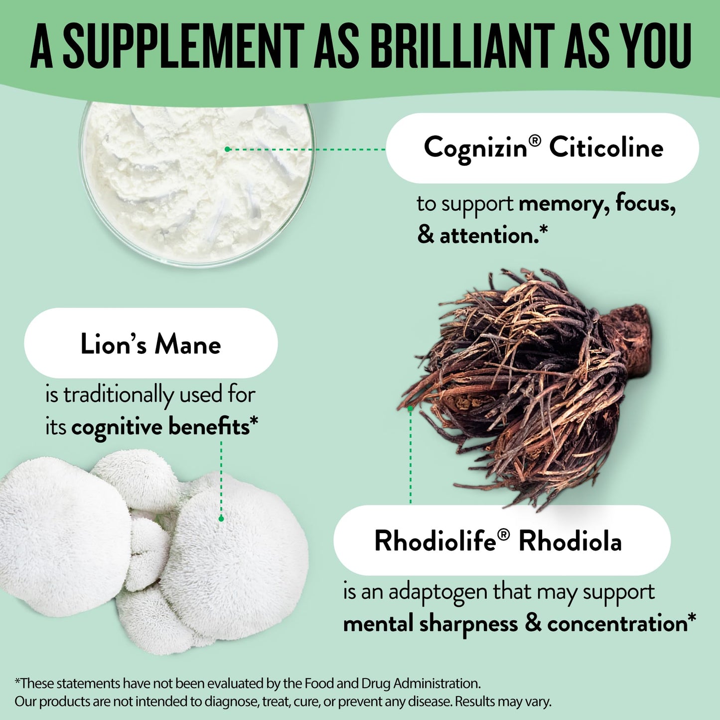 Legendairy Milk Clever Girl: Focus Support with Lion’s Mane & Citicoline | Memory & Mental Clarity for Women | 30 Servings