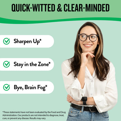 Legendairy Milk Clever Girl: Focus Support with Lion’s Mane & Citicoline | Memory & Mental Clarity for Women | 30 Servings