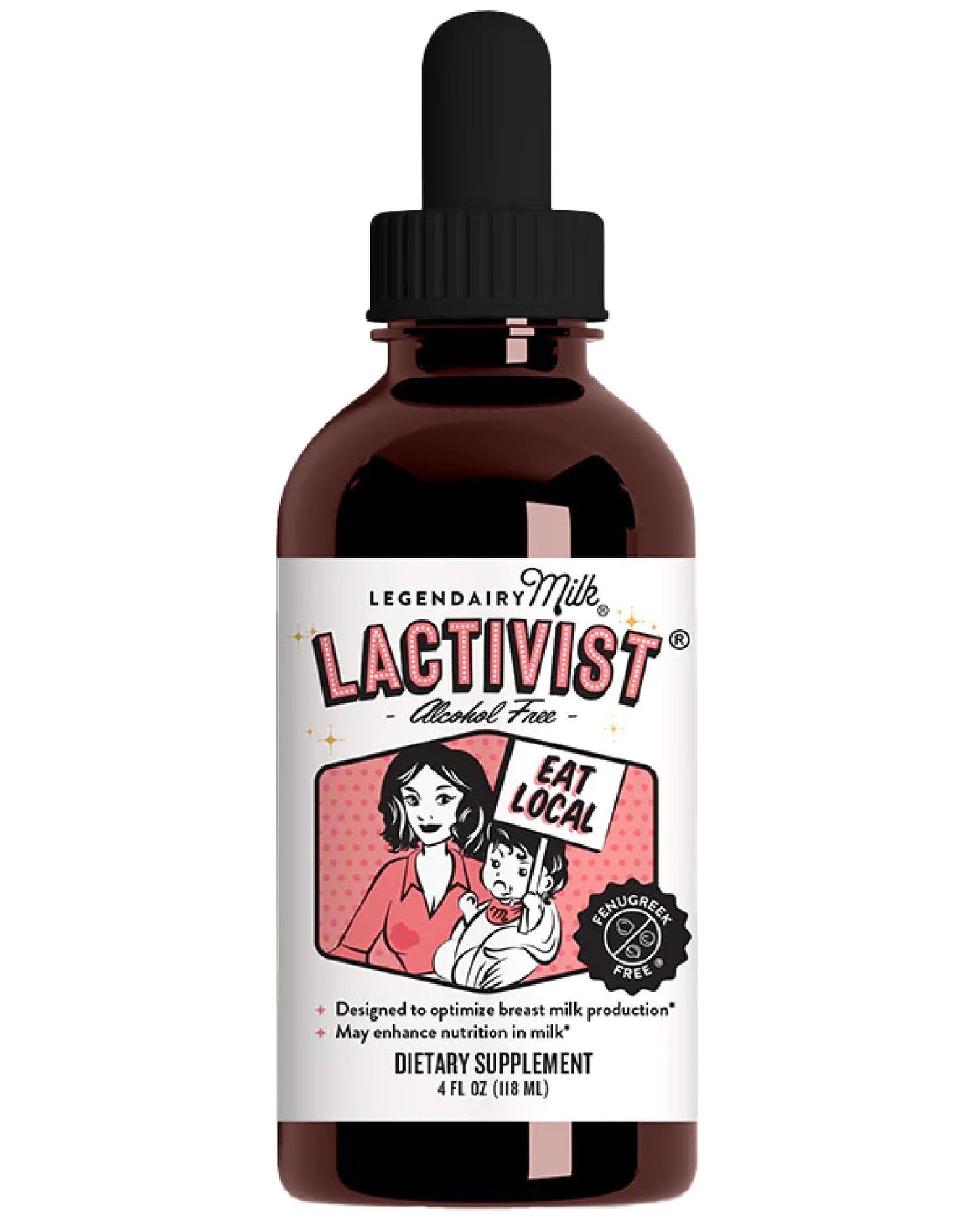 Legendairy Milk Lactivist Drops – Organic Torbangun Lactation Support, Alcohol Free, Made in USA