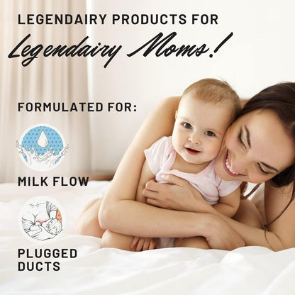 Legendairy Milk Sunflower Lecithin 1200mg – Lactation Support (200 Softgels x2, USA Made)