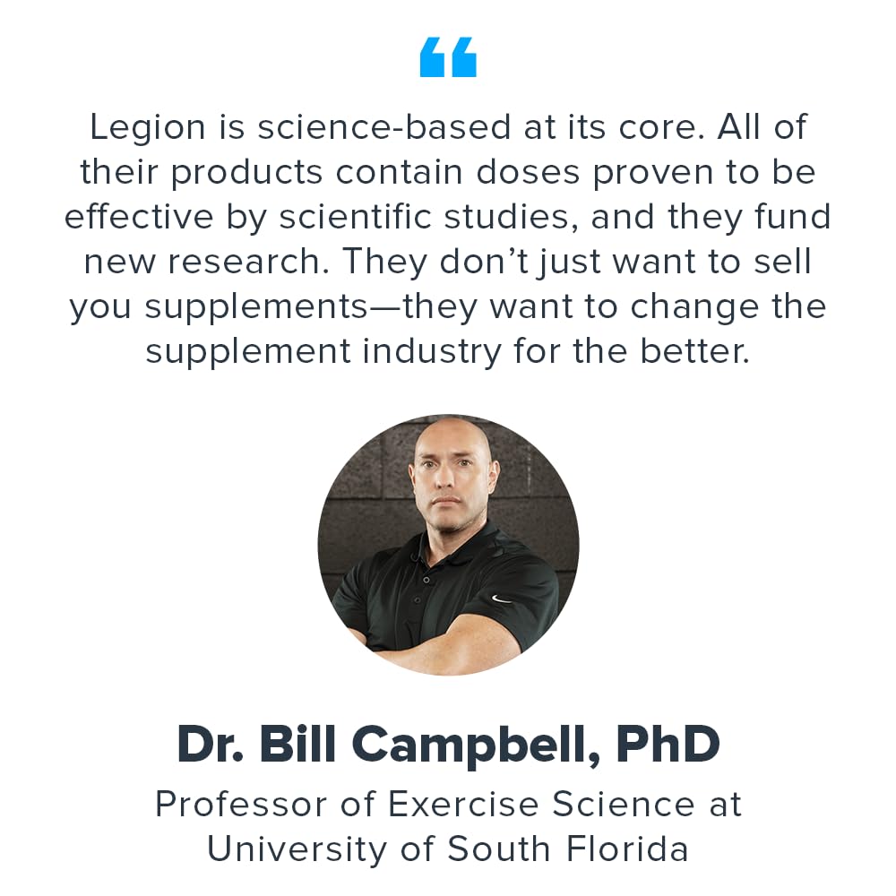 LEGION Biome Probiotic - Natural Gut Health Support for Women & Men | 30 Servings