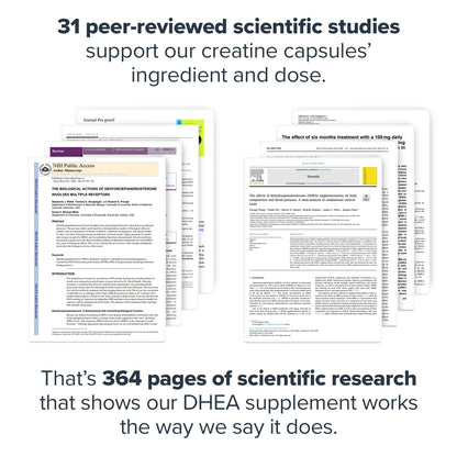 LEGION DHEA 50mg - Hormone Balance, Energy & Immune Support (Non-GMO, Gluten-Free)