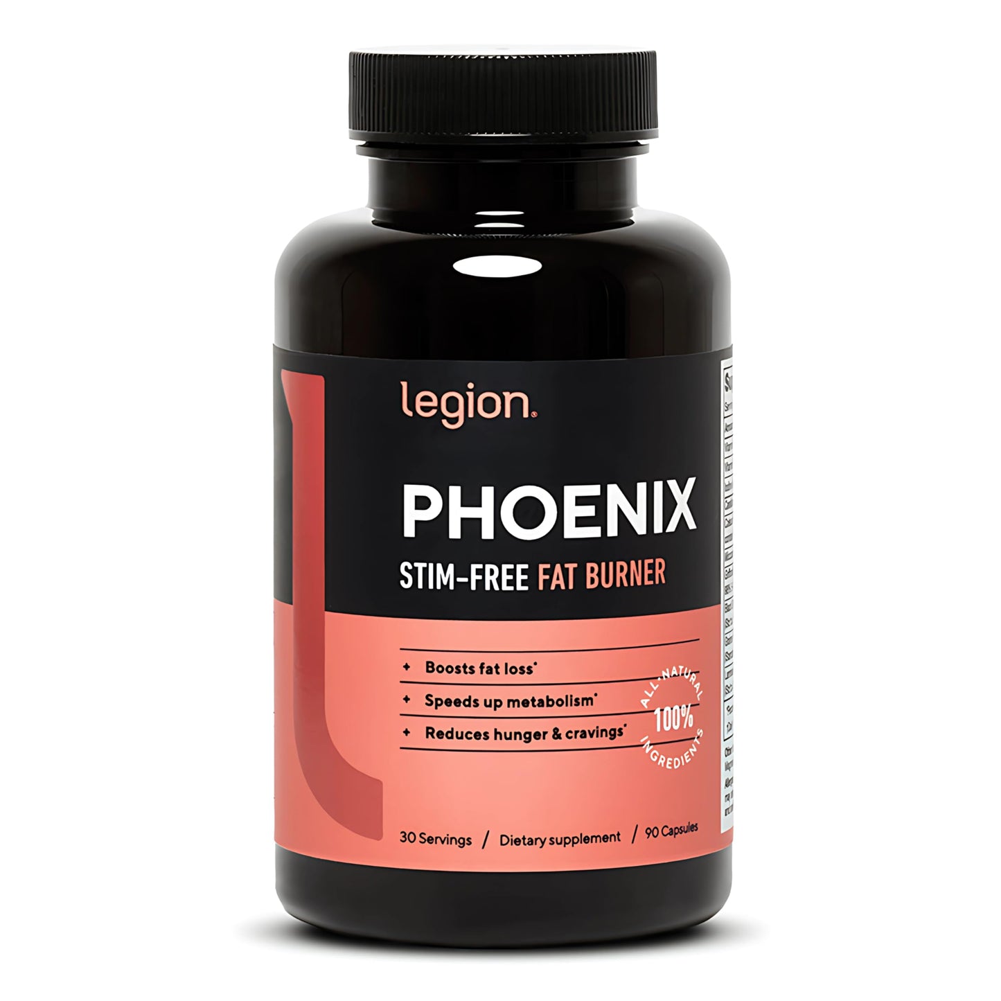 Legion Phoenix Thermogenic Fat Burners - 30 Servings, 90 Capsules | LEGION