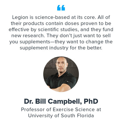 LEGION Biome Probiotic - Natural Gut Health Support for Women & Men | 30 Servings