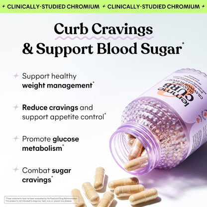 Lemme Curb Cravings & Weight Management – 30-Day Supply with Chromax Chromium Picolinate, Bitter Melon & Greens Blend