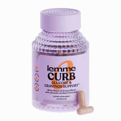 Lemme Curb Cravings & Weight Management – 30-Day Supply with Chromax Chromium Picolinate, Bitter Melon & Greens Blend