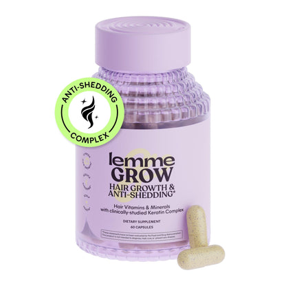 Lemme Grow Hair Supplement for Women | Keratin Complex for Thicker Hair