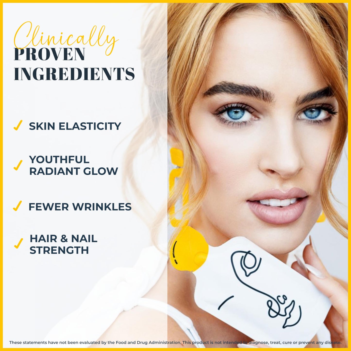 LEMON & CO. Liquid Collagen for Women – 5000mg Marine Collagen, Organic Lemon & Vitamin C