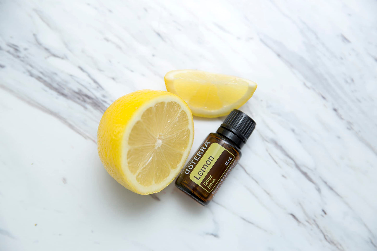 DoTerra Lemon Essential Oil 15 mL | Cold-Pressed Citrus Oil