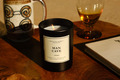 Leoben Company | Masculine Aromas Soy Wax Candles — Small Batch, 40 Hours, Vegan