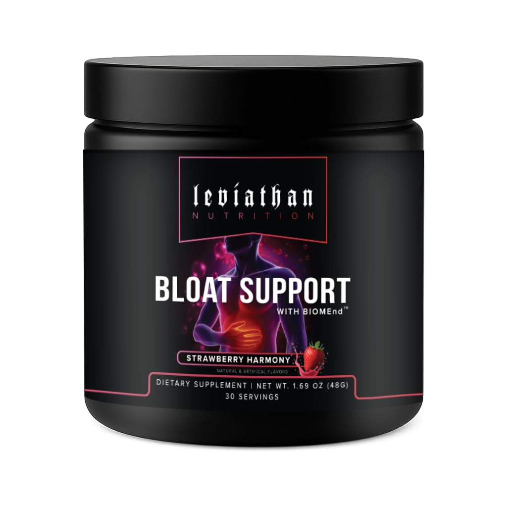 Leviathan Bloat Support with BIOMend | 1000mg Lysine Butyrate per Serving