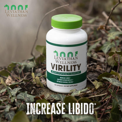 Leviathan Wellness Virility – Men's Potency Support | 120 Capsules