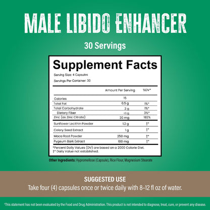 Leviathan Wellness Virility – Men's Potency Support | 120 Capsules