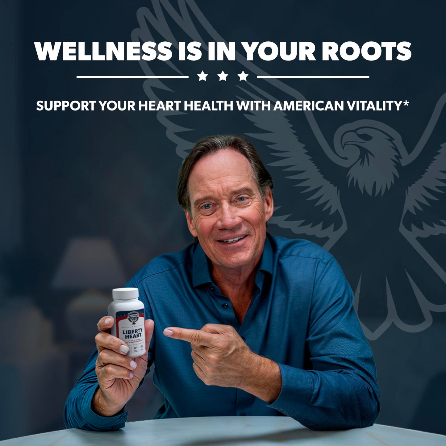 AMERICAN VITALITY Liberty Heart – Berberine, Red Yeast Rice & Citrus Bergamot for Heart Wellness – 60 Capsules