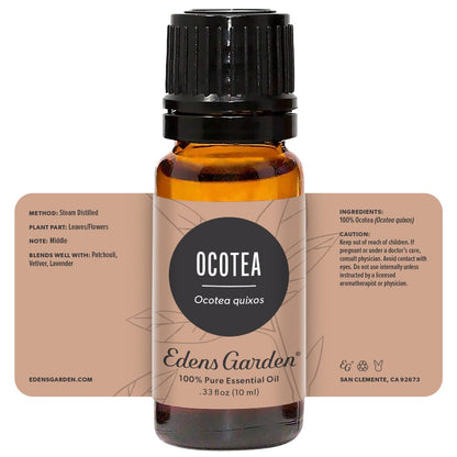 Edens Garden Ocotea Essential Oil - 100% Pure, 10 ml