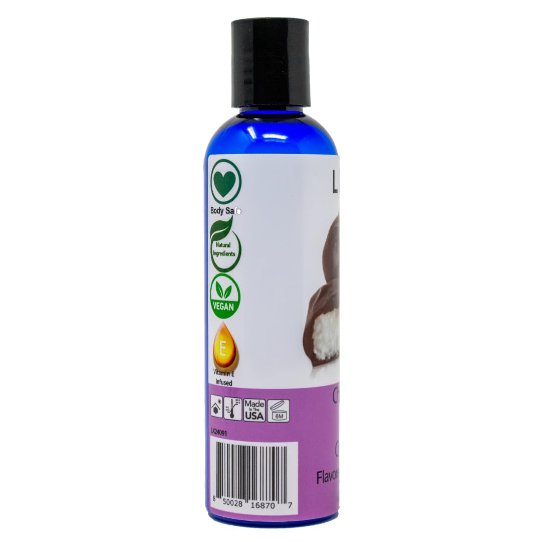 Lick Chocolate Coconut Bliss Massage Oil – Rich, Body-Safe, 4 oz