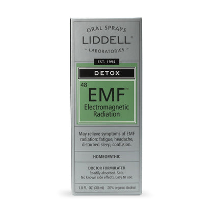 Liddell Homeopathic Anti-Tox EMF Relief Spray - 1 oz (Pack of 2) | Made in USA