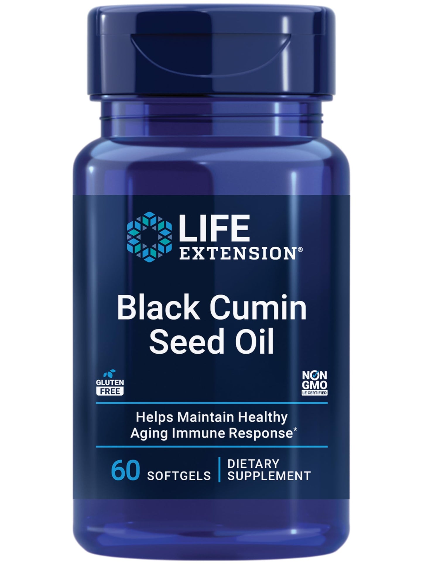 Life Extension Black Cumin Seed Oil – Immune Support & Whole-Body Health, 60 Softgels