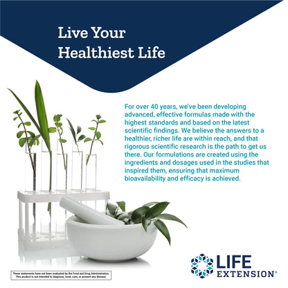 Life Extension Melatonin 1 mg | Restful Sleep & Immune Support | Gluten-Free, Non-GMO