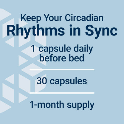 Life Extension Circadian Sleep – Melatonin 1.5 mg with Nobiletin for Sleep Support | Gluten Free, Non-GMO, Vegetarian | 30 Capsules