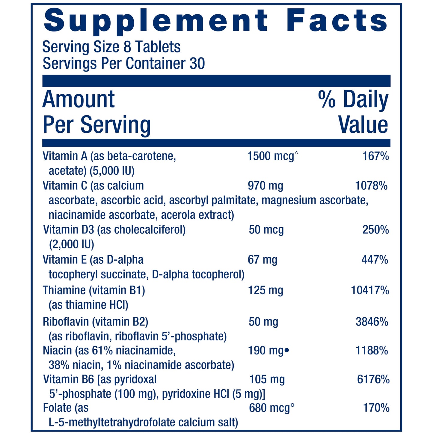 Life Extension Mix Tablets – High-Potency Multi-Nutrient Formula for Whole-Body Health (Gluten-Free, 240 Tablets)