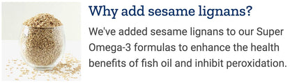 Life Extension Super Omega-3 360 Softgels – EPA/DHA Fish Oil with Sesame Lignans & Olive Extract