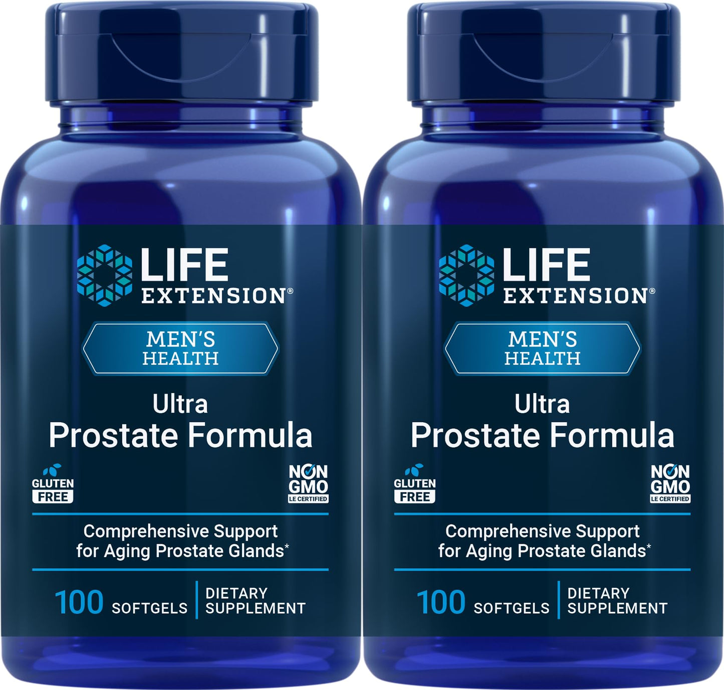 Life Extension Ultra Prostate Formula – 100 Softgels (2 Pack) for Prostate Support