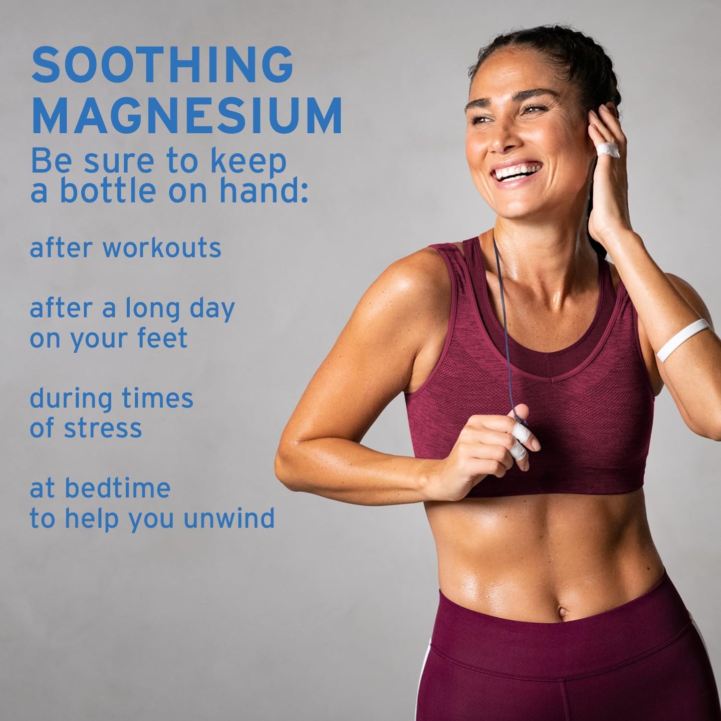 Life-Flo Magnesium Oil Sport Roll-On – Magnesium Roll-On for Adults & Kids, 3 fl oz