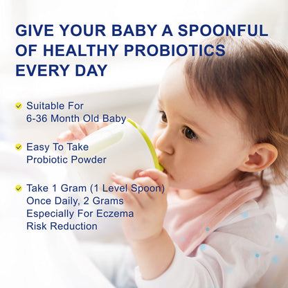 Life-Space 60g Probiotic Powder for Babies 0-36m | 7.5B CFU Multi-Strain