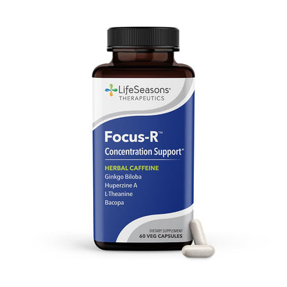 LifeSeasons Focus-R | Concentration Support Supplement (60 Capsules)