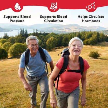 LifeSeasons B/P Stabili-T – Blood Pressure Support with Ashwagandha, Arjuna & Hawthorn Berry | 240 Capsules