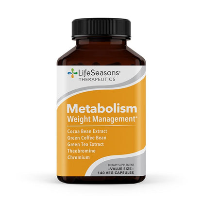 LifeSeasons Metabolism: Weight Control & Energy Support - 140 Capsules