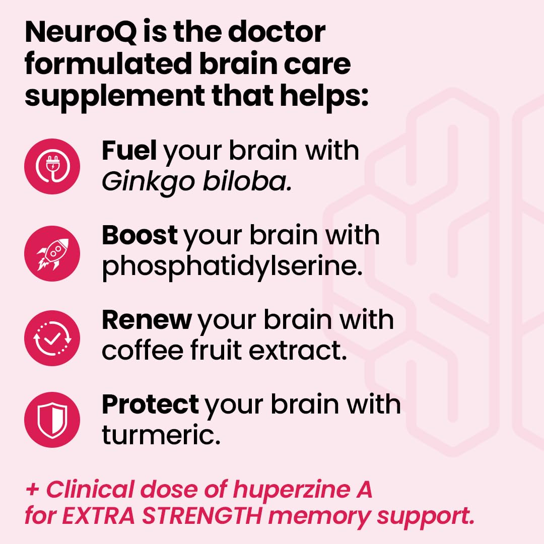 LifeSeasons NeuroQ Memory & Focus Extra Strength — Cognitive Support