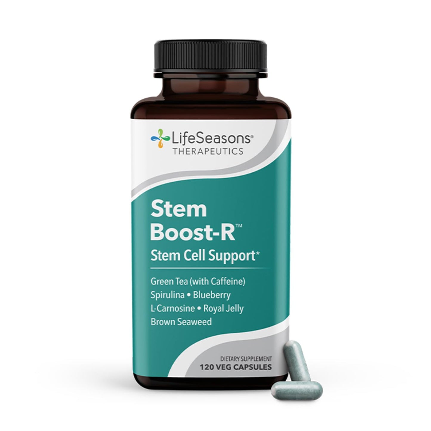 LifeSeasons Stem Boost-R - Stem Cell Support with Antioxidants - 120 Capsules