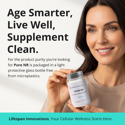 Pure NR 300mg by Lifespan Innovations – NAD⁺ Support & Healthy Aging