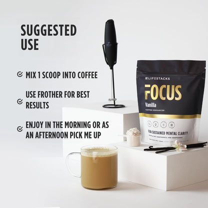 LIFESTACKS Vanilla MCT Oil 3-Pack - Boost Energy & Focus