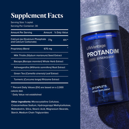 LifeVantage Protandim Nrf2 Synergizer 90 Caps – 5-Herb Antioxidant Support