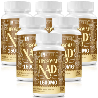 LIGUSTERI 1500 MG Liposomal NAD+ + TMG — 360 Softgels