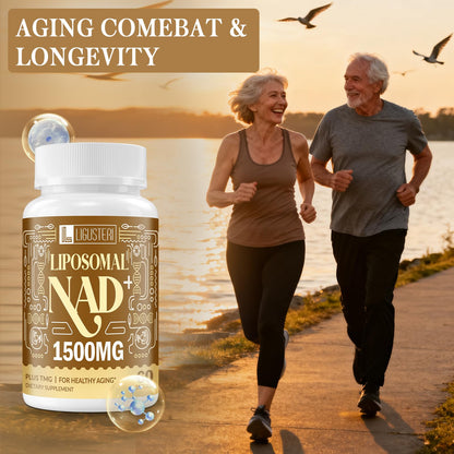 LIGUSTERI 1500 MG Liposomal NAD+ + TMG — 360 Softgels