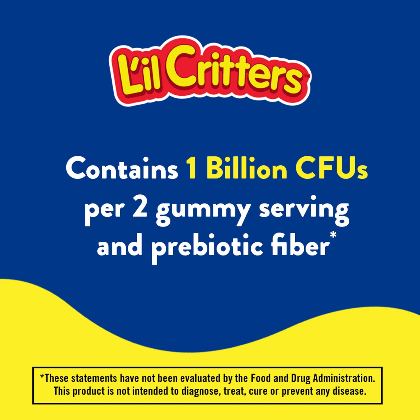 L’il Critters Probiotic Daily Gummy for Kids – Digestive Health Support (60 Gummies)