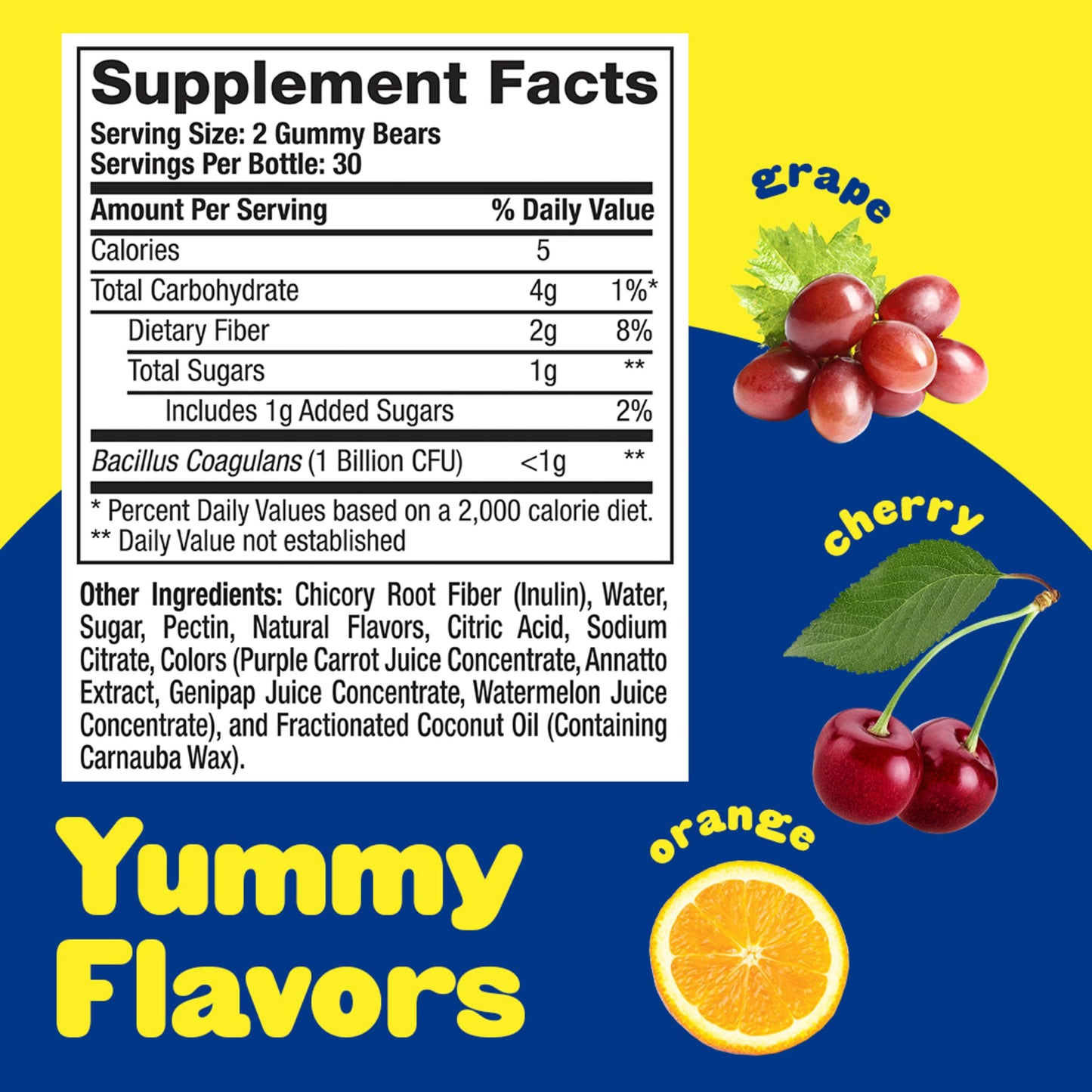 L’il Critters Probiotic Daily Gummy for Kids – Digestive Health Support (60 Gummies)