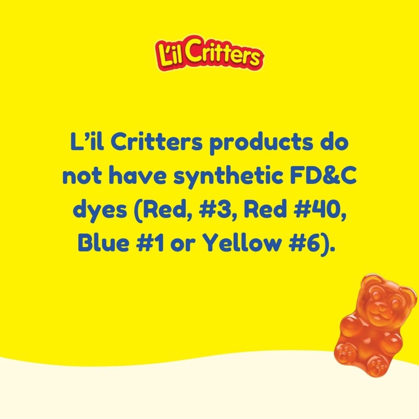 L’il Critters Probiotic Daily Gummy for Kids – Digestive Health Support (60 Gummies)
