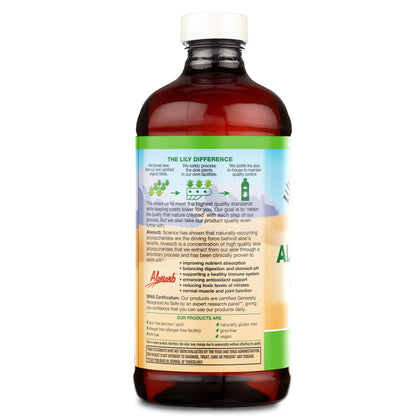 Lily Of The Desert Aloe Vera Juice Drink - Inner Fillet, Vegan, Gluten Free, 16 oz