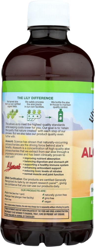 Lily of the Desert Aloe Vera Gel Organic Liquid 32 oz – 1 Pack