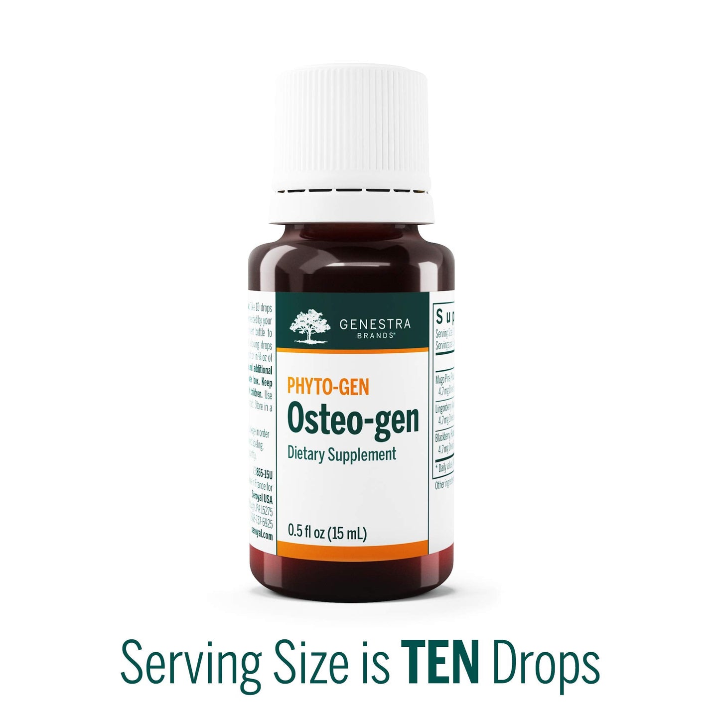 Genestra Osteo-gen – Mugo Pine, Lingonberry, Blackberry | 0.5 fl oz
